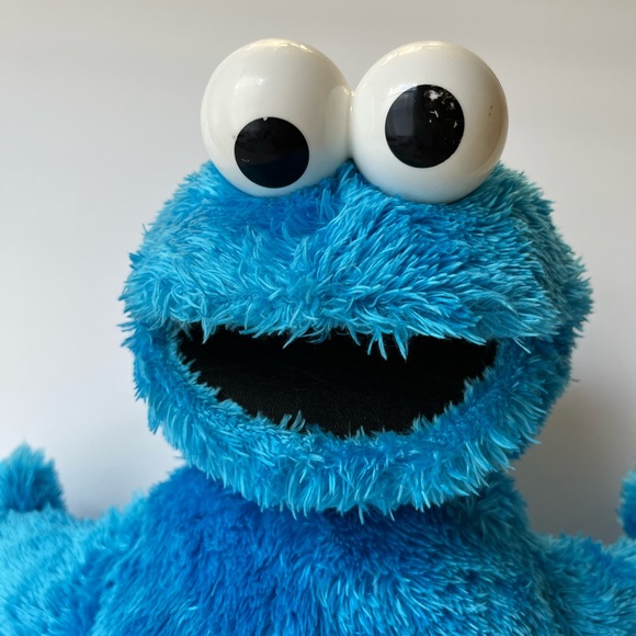 The Sesame Street Friends Plush Cookie Monster Toy - Picture 4 of 11